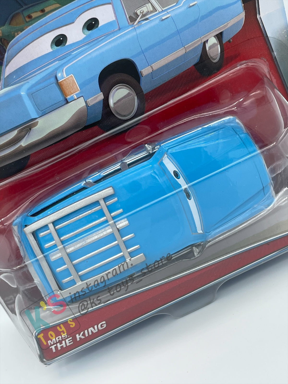 DISNEY PIXAR CARS BY MATTEL, "MRS. THE KING" - DINOCO SERIES - BNIP
