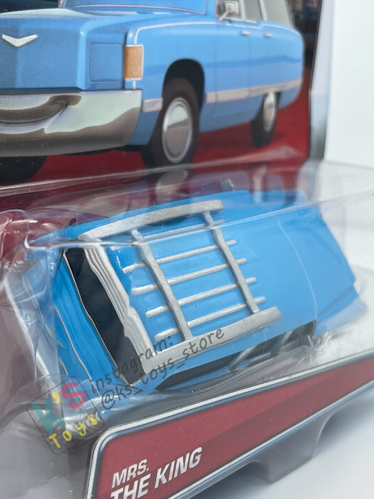 DISNEY PIXAR CARS BY MATTEL, "MRS. THE KING" - DINOCO SERIES - BNIP