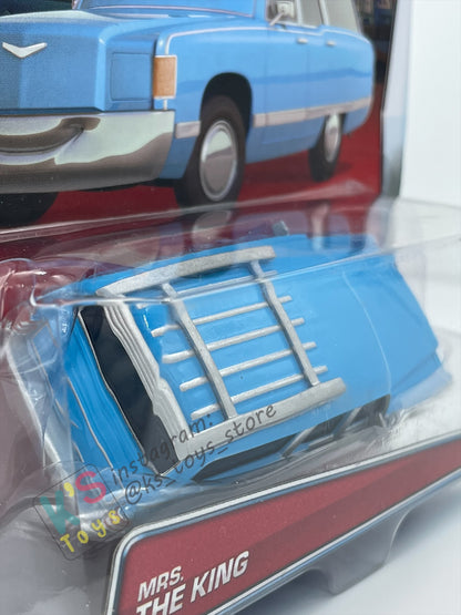 DISNEY PIXAR CARS BY MATTEL, "MRS. THE KING" - DINOCO SERIES - BNIP