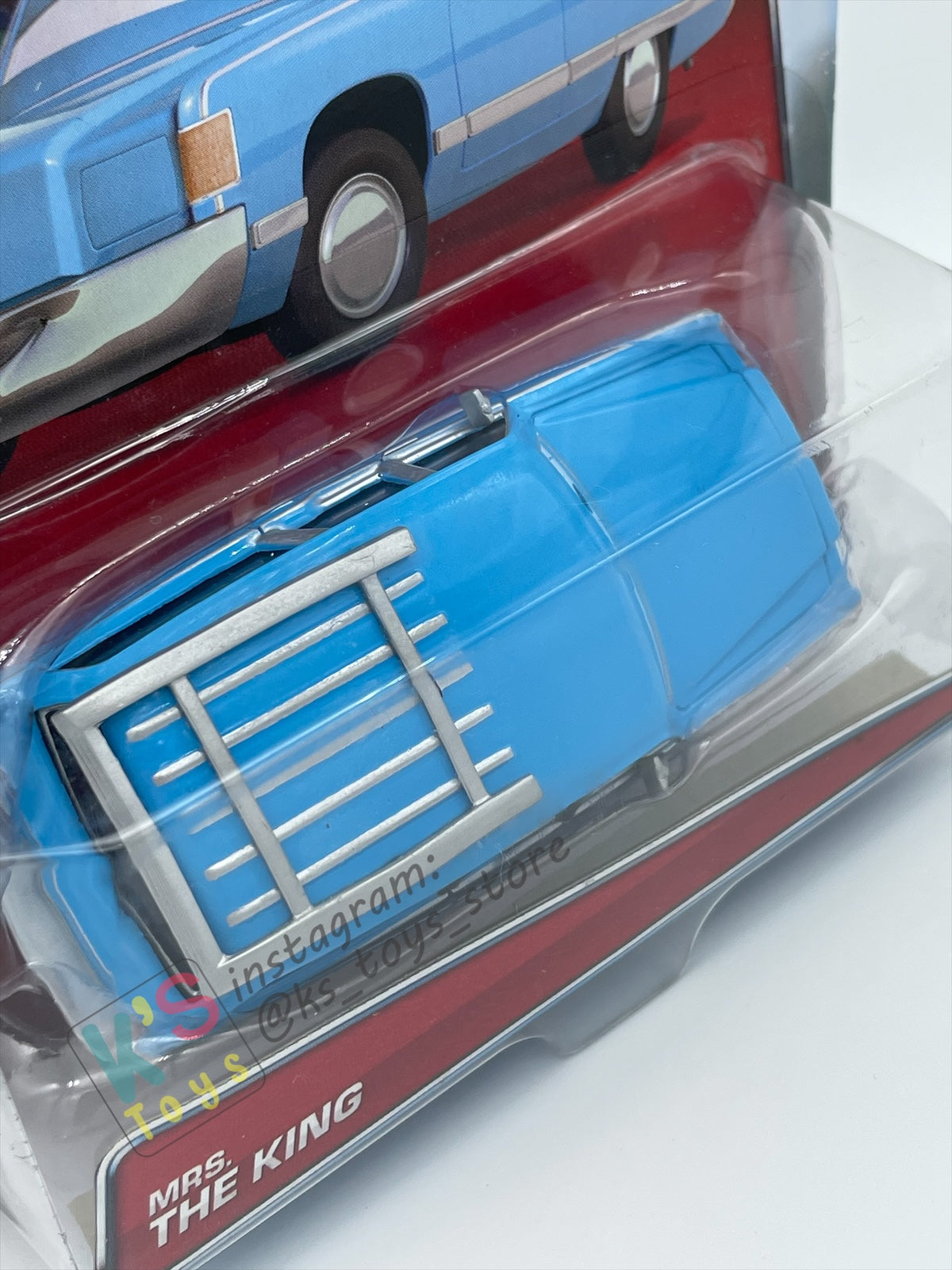 DISNEY PIXAR CARS BY MATTEL, "MRS. THE KING" - DINOCO SERIES - BNIP