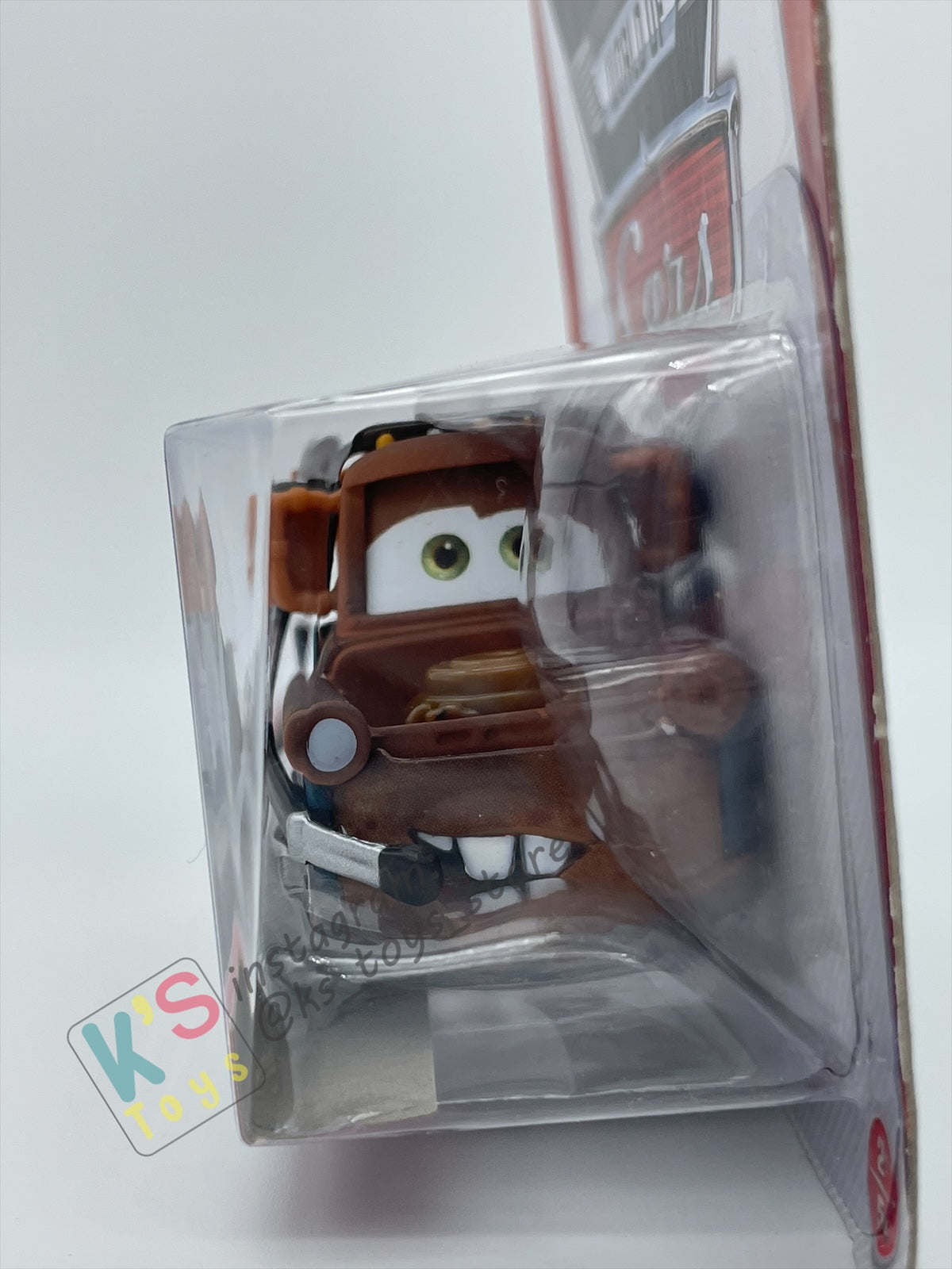 DISNEY PIXAR CARS BY MATTEL, "RACE TEAM MATER WITH HEADSET" - 95 PIT CREW SERIES - BNIP