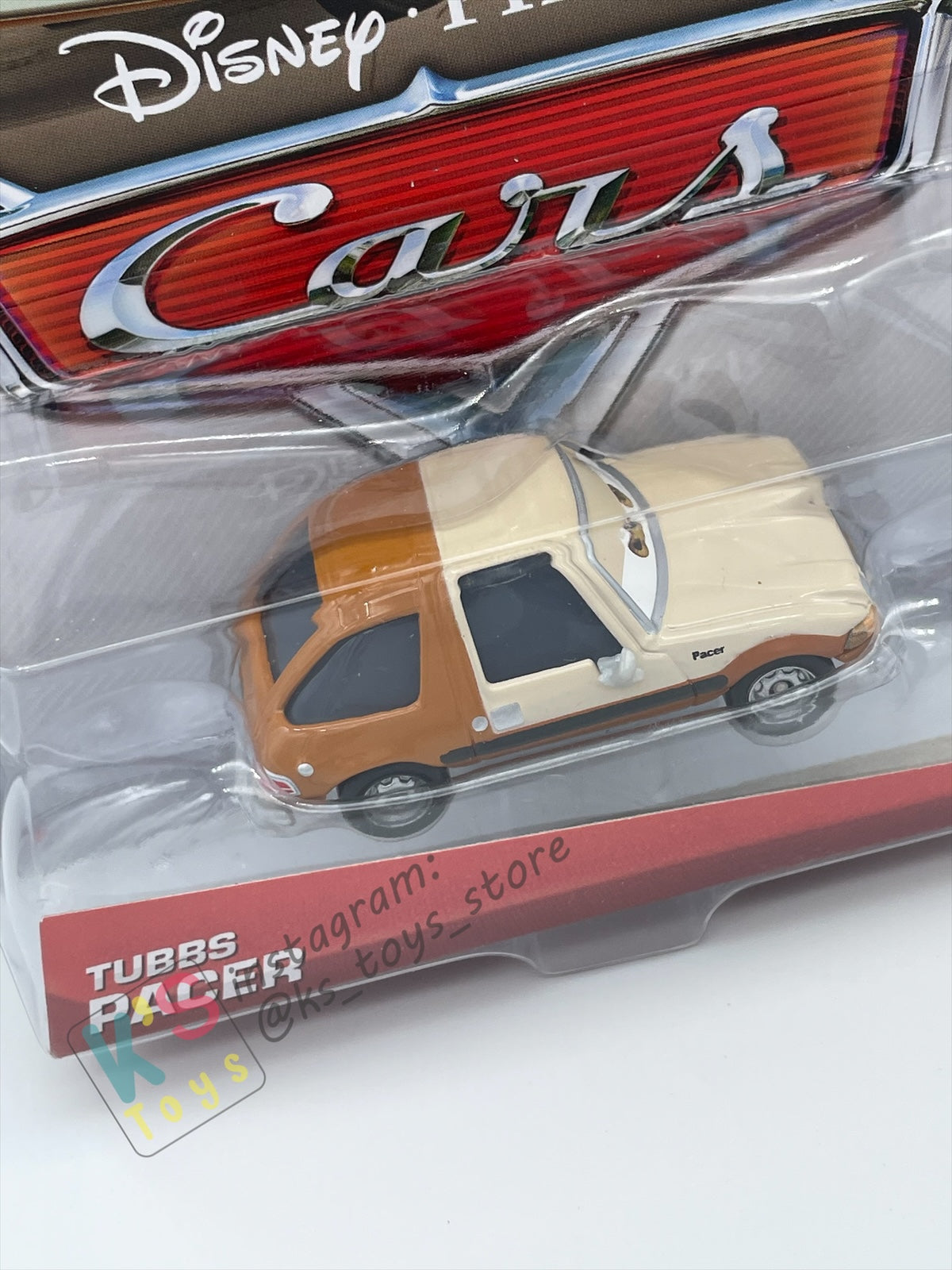 DISNEY PIXAR CARS BY MATTEL, "TUBBS PACER" - LEMONS SERIES - BNIP