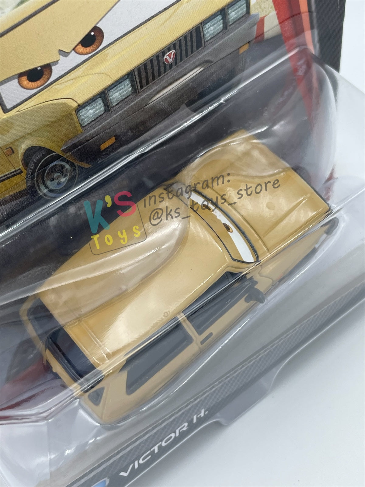 DISNEY PIXAR CARS 1:55 BY MATTEL, VICTOR HUGO - CARS 2 SERIES - BNIP