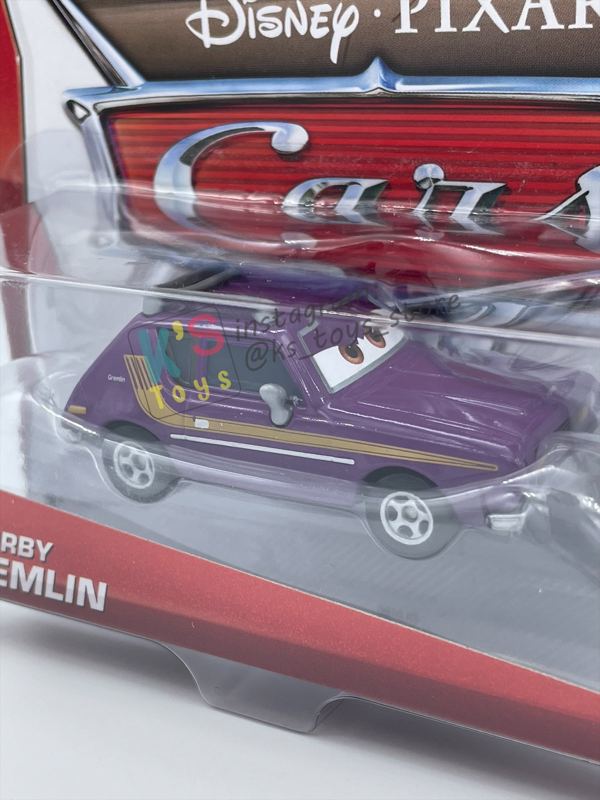 DISNEY PIXAR CARS BY MATTEL 1:55 - J. CURBY GREMLIN - LEMONS SERIES - BNIP