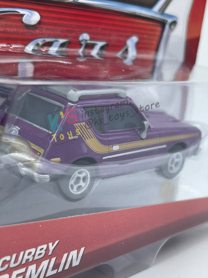 DISNEY PIXAR CARS BY MATTEL 1:55 - J. CURBY GREMLIN - LEMONS SERIES - BNIP