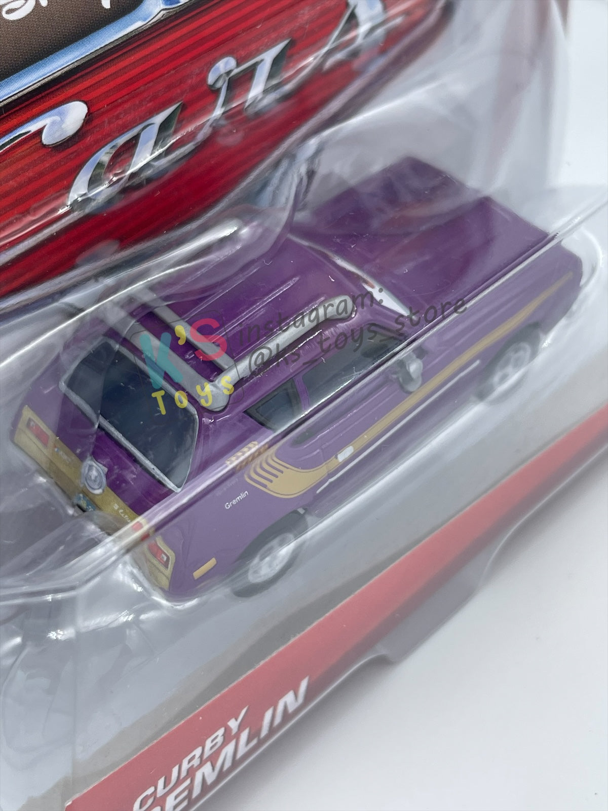 DISNEY PIXAR CARS BY MATTEL 1:55 - J. CURBY GREMLIN - LEMONS SERIES - BNIP