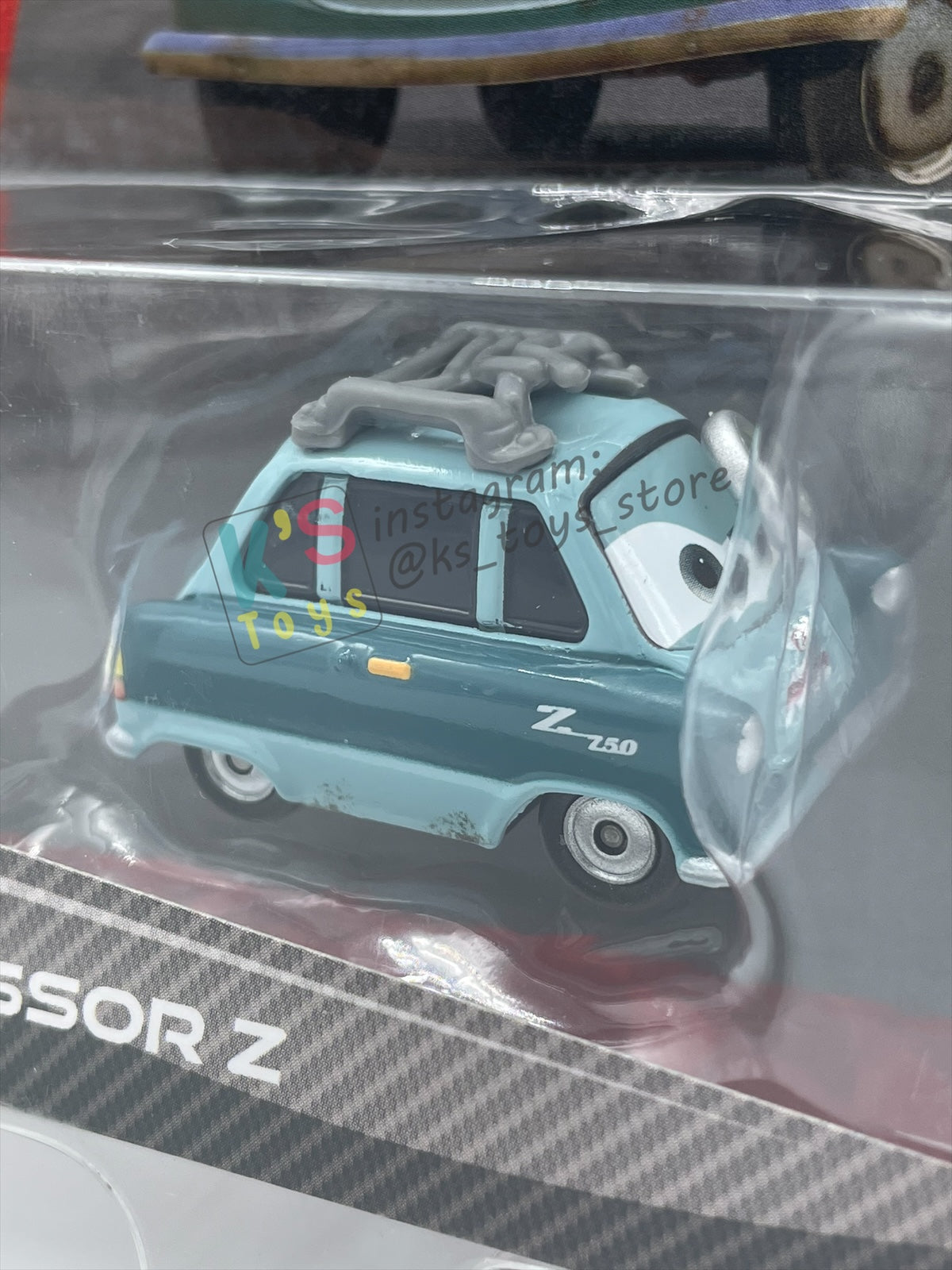 DISNEY PIXAR CARS 1:55 BY MATTEL, "PROFESSOR Z" - CARS 2 SERIES - BNIP