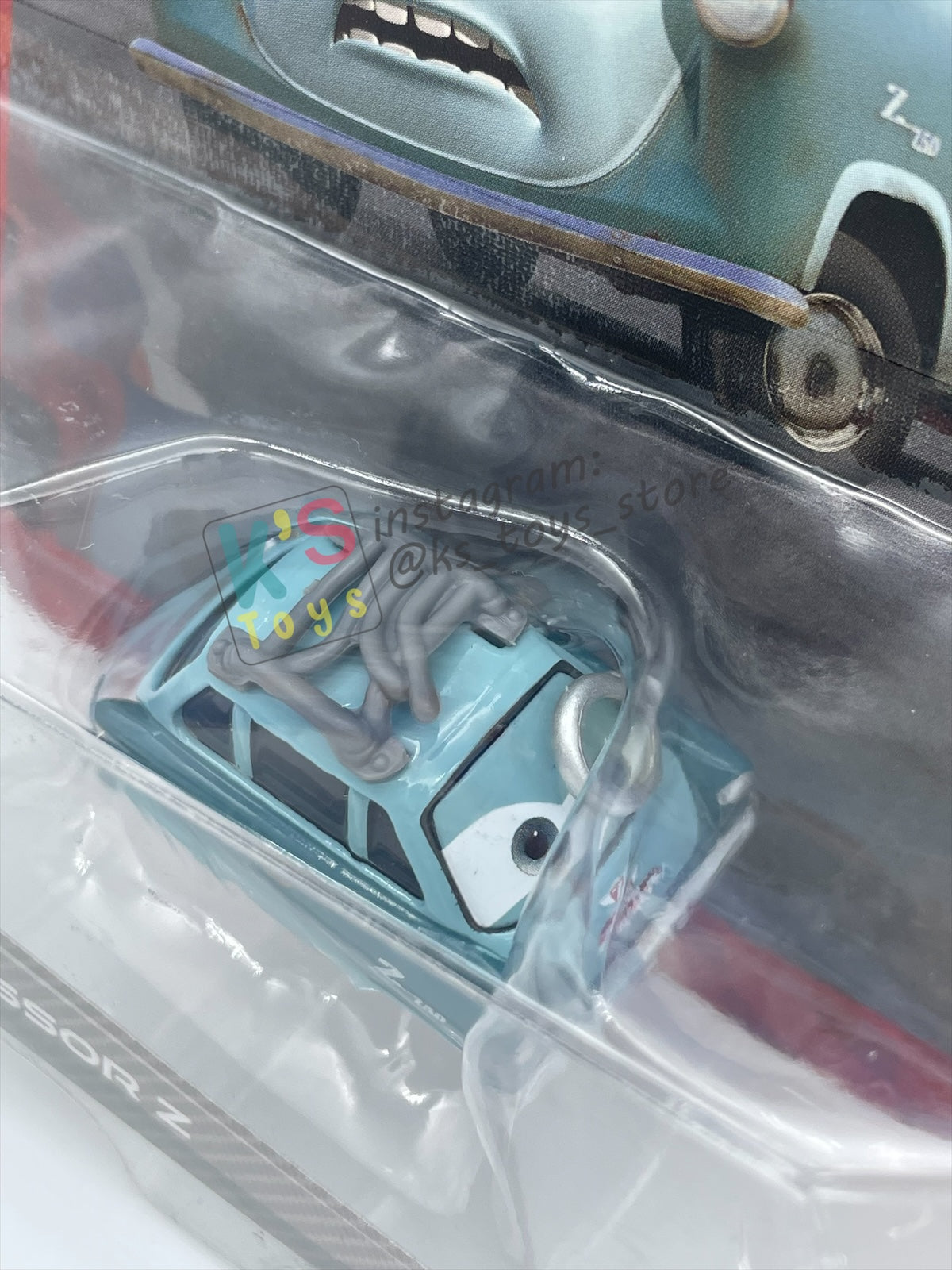 DISNEY PIXAR CARS 1:55 BY MATTEL, "PROFESSOR Z" - CARS 2 SERIES - BNIP