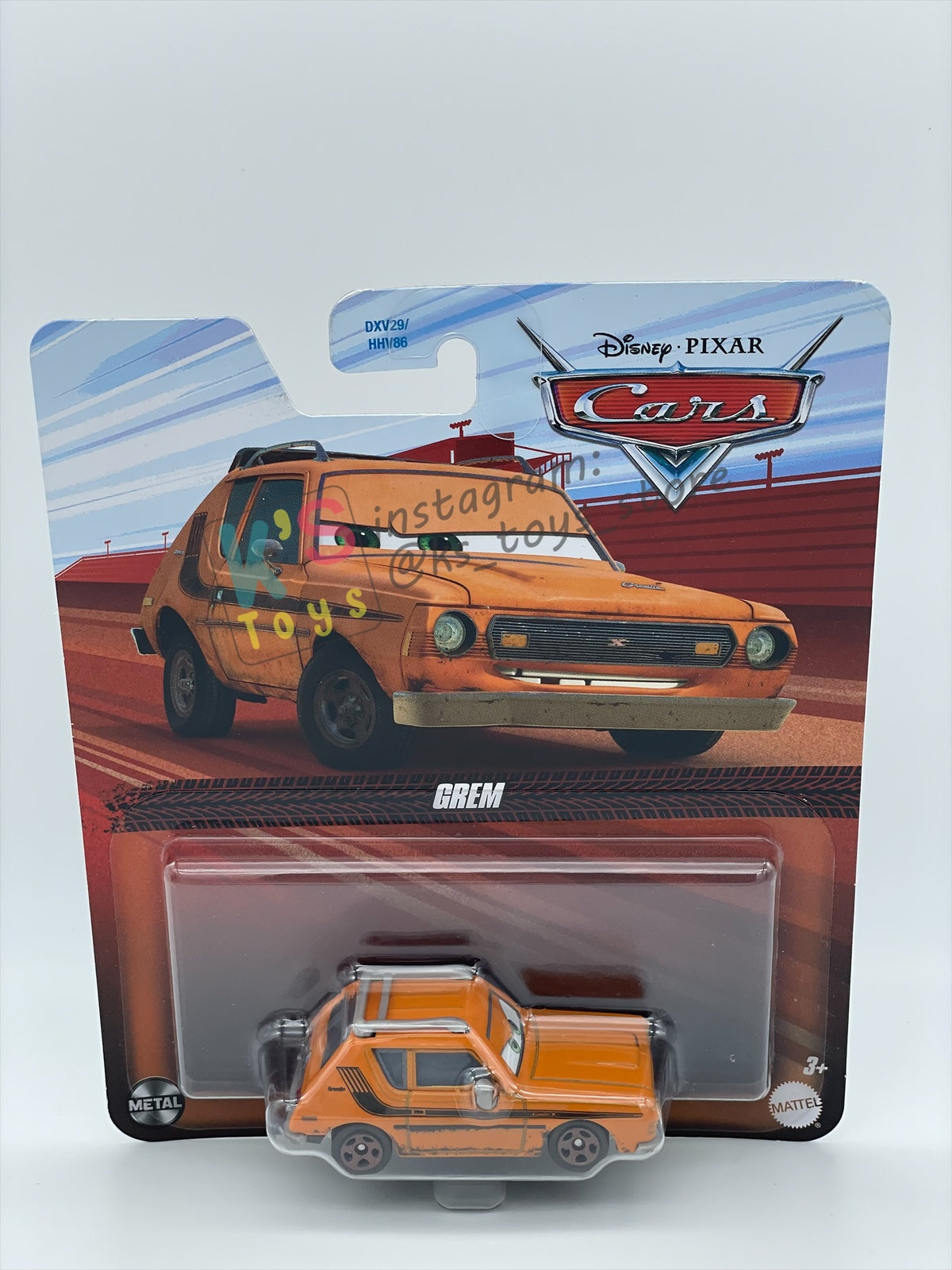 DISNEY PIXAR CARS 1:55  BY MATTEL, "GREM" - 2025 RE-RELEASED - BNIP