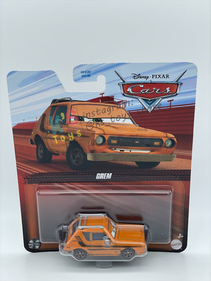 DISNEY PIXAR CARS 1:55  BY MATTEL, "GREM" - 2025 RE-RELEASED - BNIP