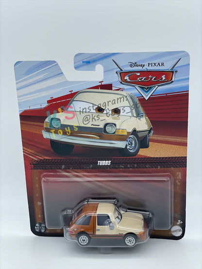 DISNEY PIXAR CARS 1:55  BY MATTEL, "TUBBS" - 2023 RE-RELEASED - BNIP