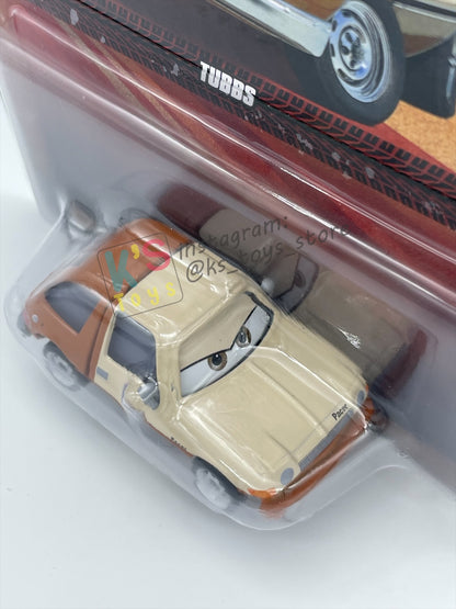 DISNEY PIXAR CARS 1:55  BY MATTEL, "TUBBS" - 2023 RE-RELEASED - BNIP
