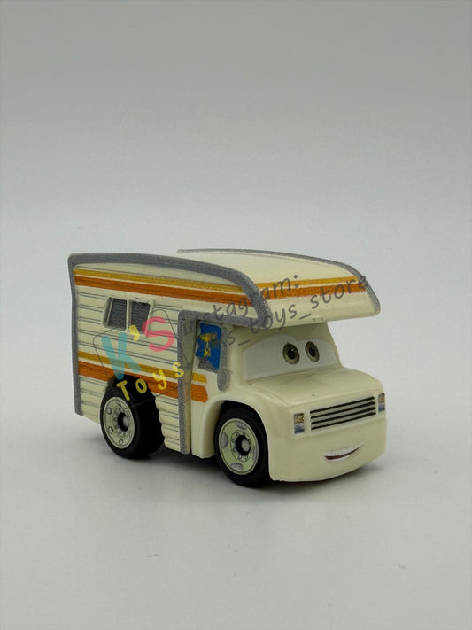 Loose Mini Racers Pixar Disney Cars, LARRY CAMPER - Mint / Near Mint Condition