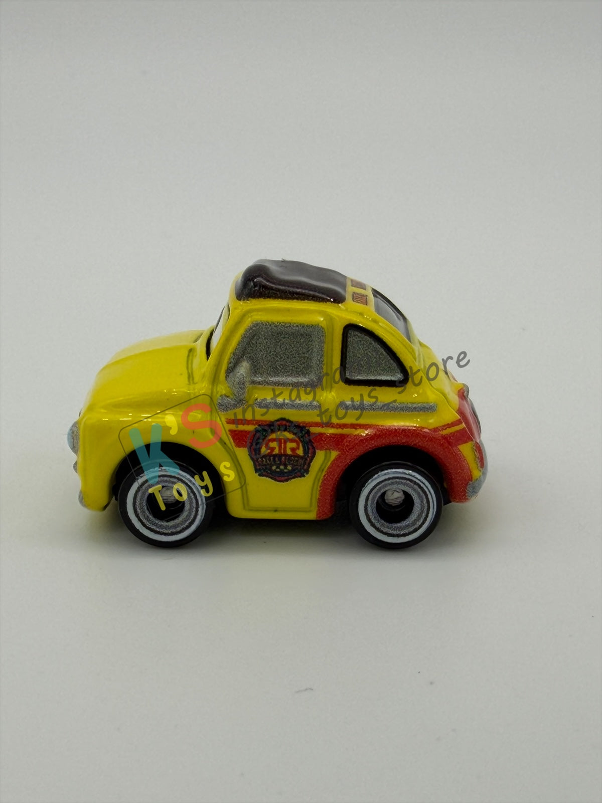 Loose Mini Racers Pixar Disney Cars, RACE RESCUE LUIGI - Mint / Near Mint Condition