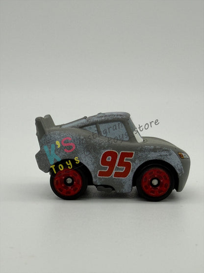 Loose Mini Racers Pixar Disney Cars, PRIMER LIGHTNING MCQUEEN - Mint / Near Mint Condition