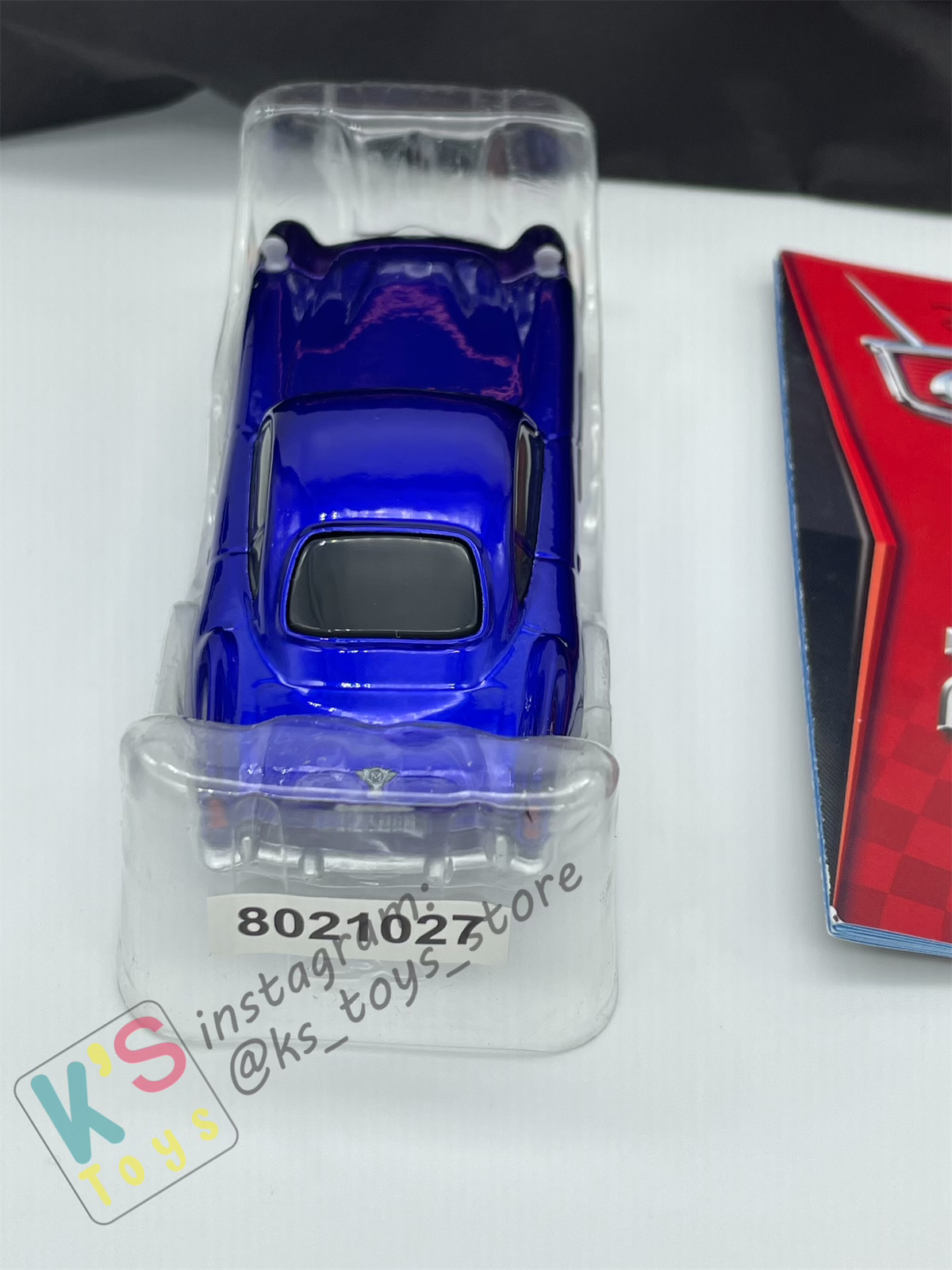 RARE Disney Pixar Cars by Mattel, BLUE RANSBURG FINN MCMISSILE (Top Secret Bonus) - Exclusive D23 EXPO  - BNIP