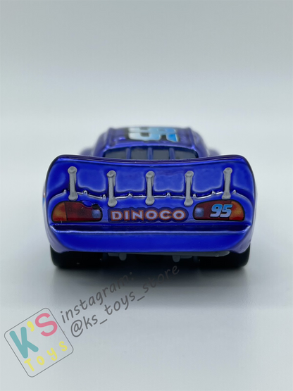 PRE-OWNED / LOOSE DISNEY PIXAR CARS - RARE LIMITED BLUE RANSBURG BLU-RAY LIGHTNING MCQUEEN - EXCELLENT CONDITION