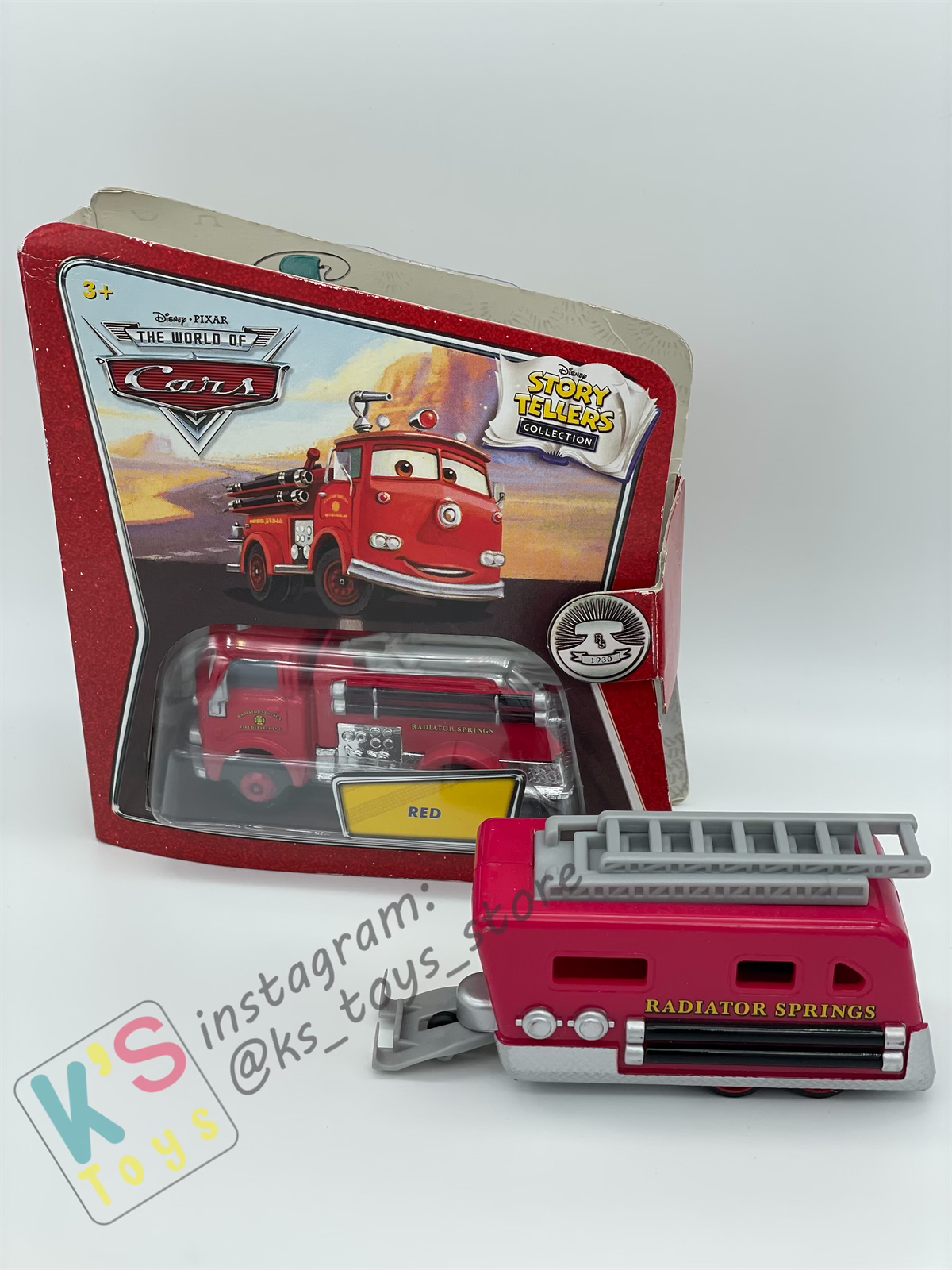 STORY TELLERS DISNEY PIXAR CARS BY MATTEL - RED - BNIP