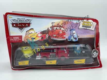 STORY TELLERS DISNEY PIXAR CARS BY MATTEL - LUIGI, RED, AND GUIDO - BNIP