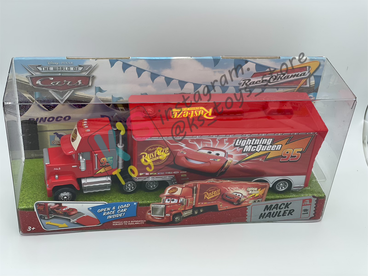 Haulers Disney Pixar Cars by Mattel, MACK -  Cars 1, Race ORama - BNIP