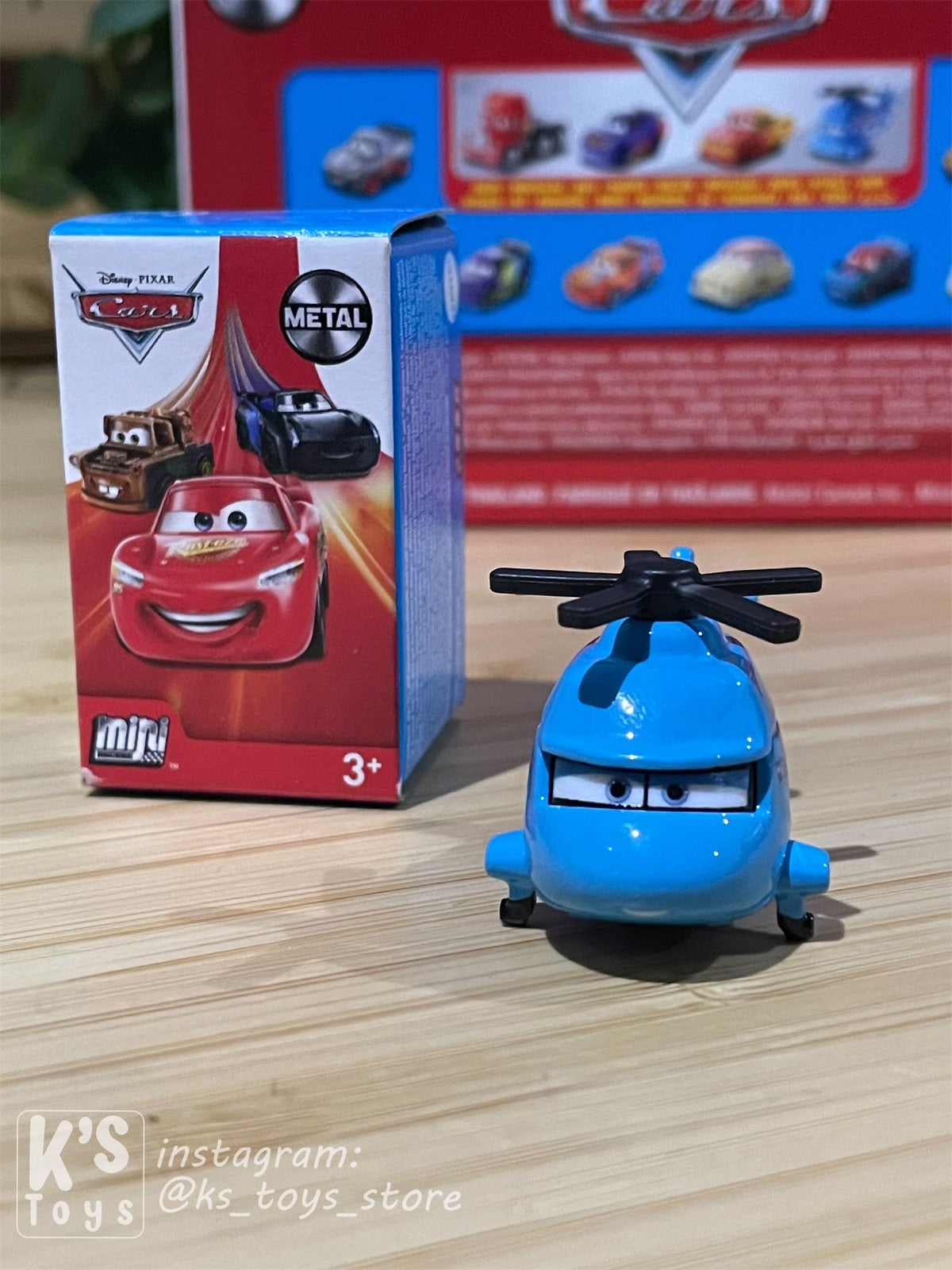 Mini Racers Pixar Disney Cars, 2021 Series 2 #14 ROTOR TURBOSKY