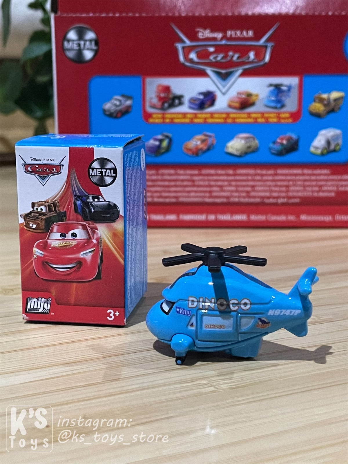 Mini Racers Pixar Disney Cars, 2021 Series 2 #14 ROTOR TURBOSKY