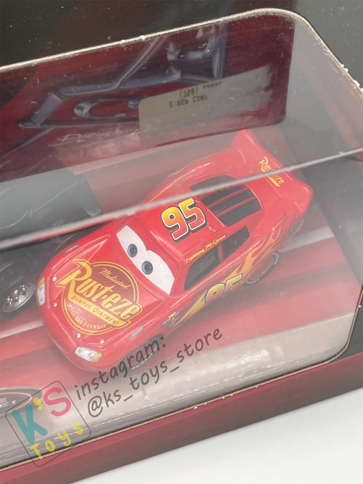 Gift Set Disney Pixar Cars 1:55 - RACING 3-PACK CARS 3 MACK, MCQUEEN AND CHICK HICKS WITH HEADSET  - BNIP