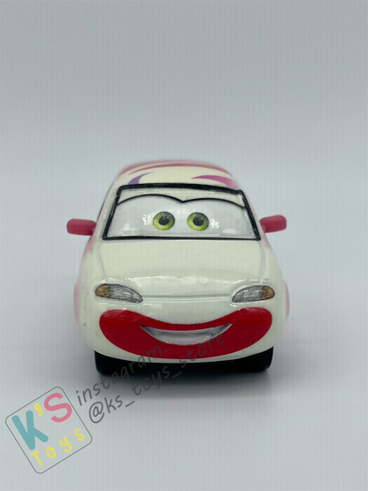 PRE-OWNED / LOOSE DISNEY PIXAR CARS - CLAIRE GUNZ'ER - CARS ON THE ROAD "SHOW TIME" - EXCELLENT CONDITION