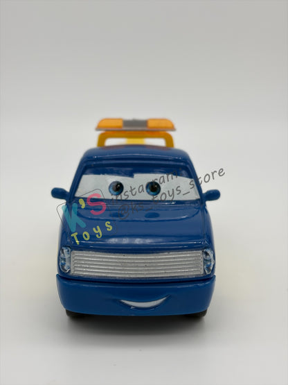 PRE-OWNED / LOOSE DISNEY PIXAR CARS - "RACE TOW TRUCK TOM" CARS SERIES - NEAR MINT CONDITION