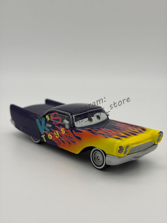 PRE-OWNED / LOOSE DISNEY PIXAR CARS BY MATTEL, "GRETA" - CARS SERIES - GOOD CONDITION - READ DESCRIPTION!!!!!!!!!!!