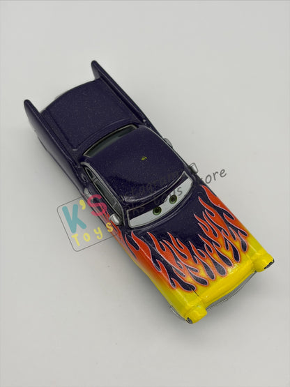 PRE-OWNED / LOOSE DISNEY PIXAR CARS BY MATTEL, "GRETA" - CARS SERIES - GOOD CONDITION - READ DESCRIPTION!!!!!!!!!!!