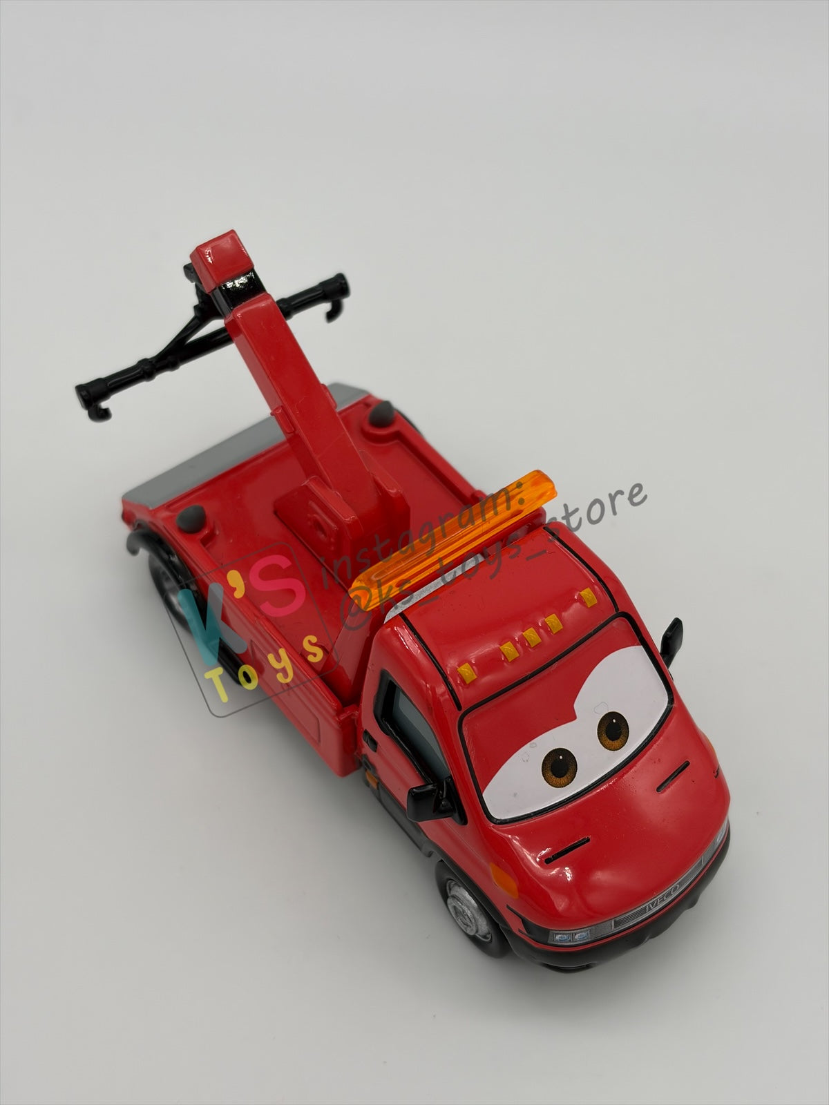 PRE-OWNED / LOOSE DISNEY PIXAR CARS BY MATTEL - "TOWIN EOIN" NEAR MINT CONDITION - READ DESCRIPTION!!!!!!!!!!!