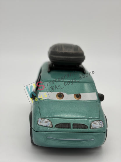 PRE-OWNED / LOOSE DISNEY PIXAR CARS BY MATTEL - "VAN" - MINT/NEAR MINT CONDITION - READ DESCRIPTION!!!!!!!!!!!