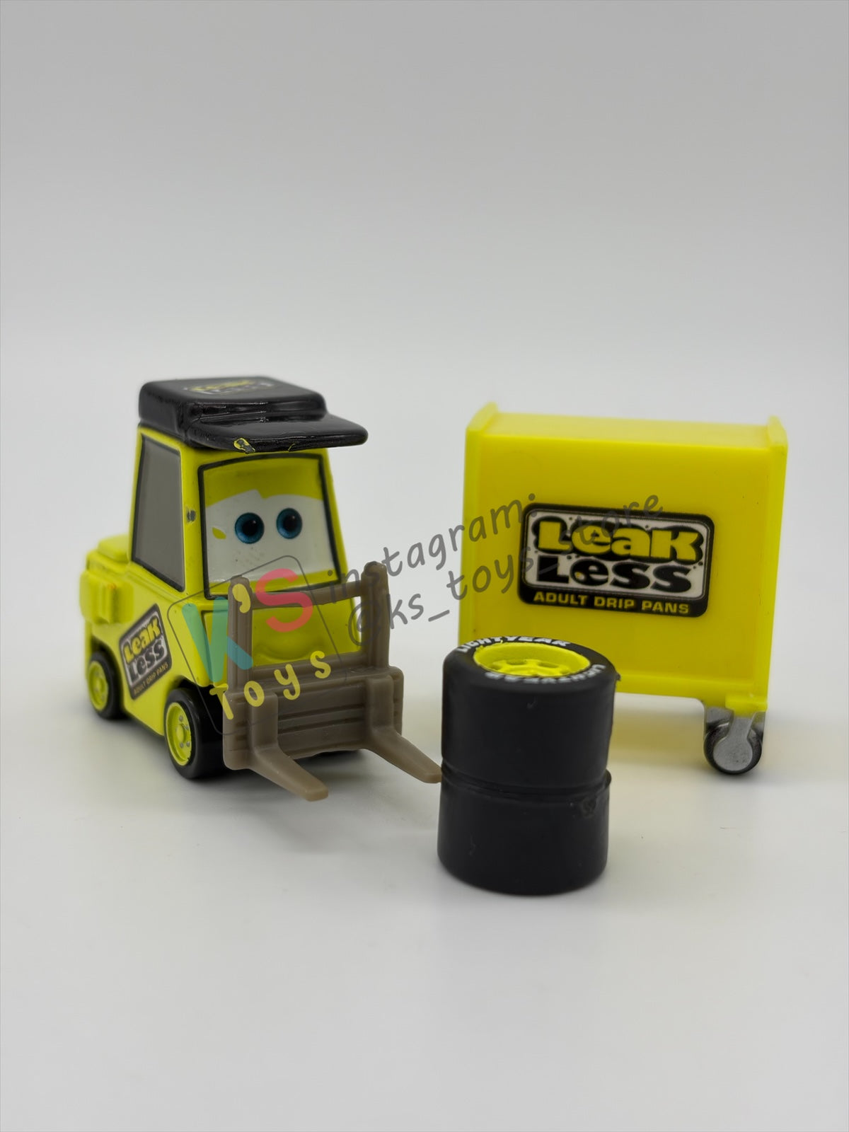 PRE-OWNED / LOOSE DISNEY PIXAR CARS - "STACY / LEAK LESS PITTY" CARS 1 - PLAYED CONDITION - READ DESCRIPTION!!!!!!