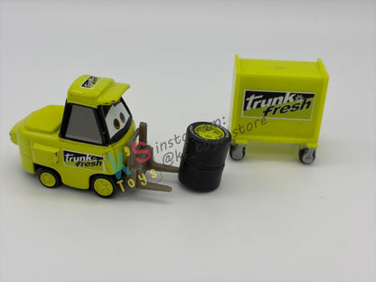 PRE-OWNED / LOOSE DISNEY PIXAR CARS - "TRUNK FRESH WIDE PITTY" CARS 1 - GOOD CONDITION - READ DESCRIPTION!!!!!!