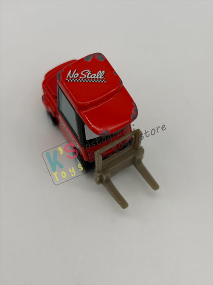 PRE-OWNED / LOOSE DISNEY PIXAR CARS - "SHIRLEY SPINOUT / NO STALL PITTY" CARS 1 - PLAYED CONDITION - READ DESCRIPTION!!!!!!