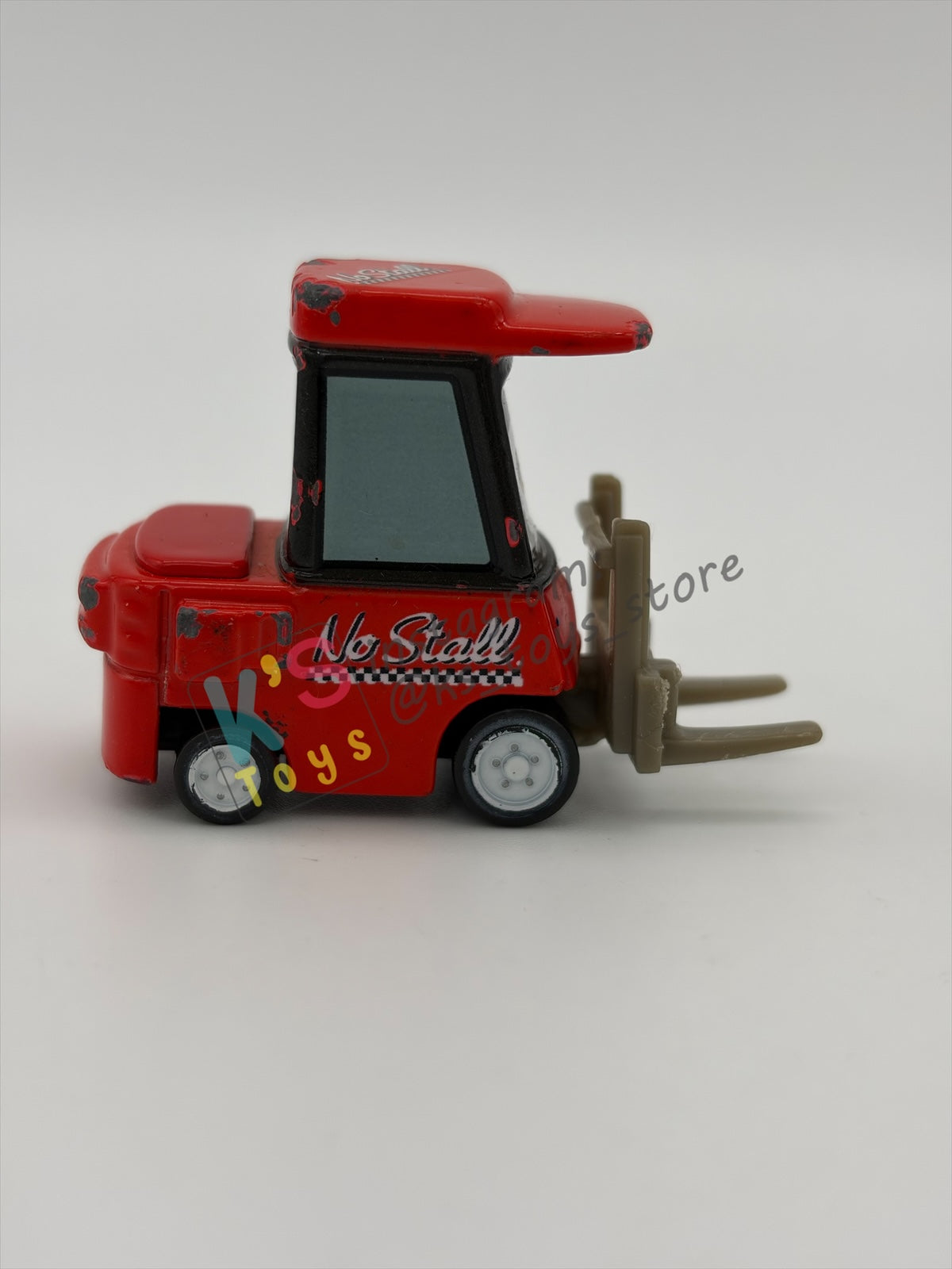 PRE-OWNED / LOOSE DISNEY PIXAR CARS - "SHIRLEY SPINOUT / NO STALL PITTY" CARS 1 - PLAYED CONDITION - READ DESCRIPTION!!!!!!