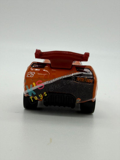 Loose Mini Racers Pixar Disney Cars, TIM TREADLESS - Played Condition