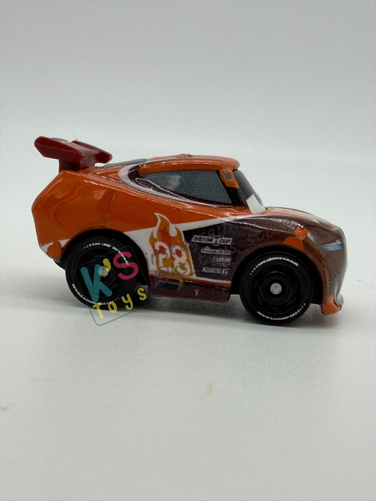 Loose Mini Racers Pixar Disney Cars, TIM TREADLESS - Played Condition