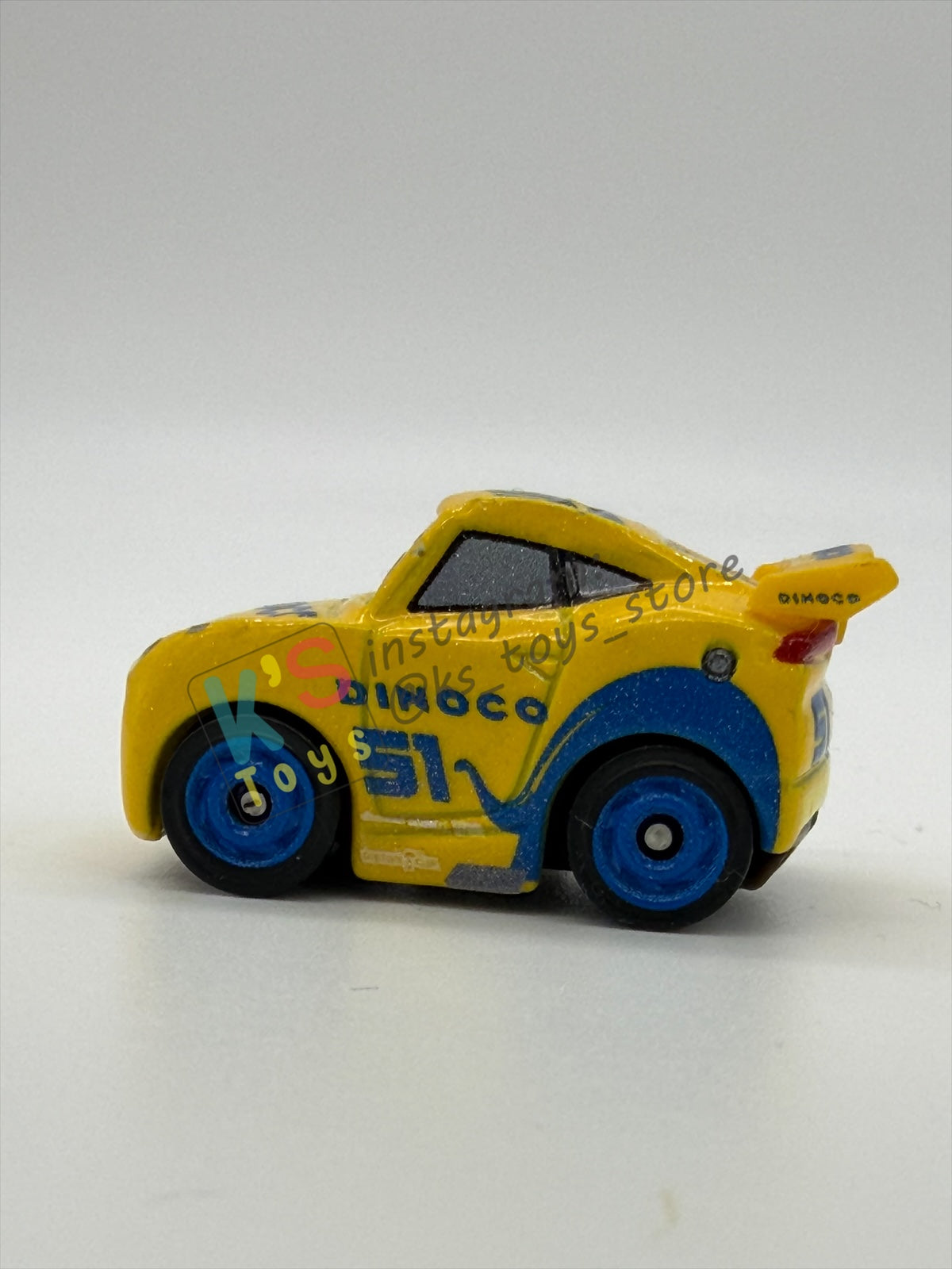 Loose Mini Racers Pixar Disney Cars, DINOCO CRUZ RAMIREZ - Pre-Owned in Good Condition - READ DESCRIPTION!!!!