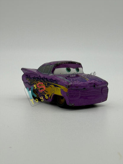 Loose Mini Racers Pixar Disney Cars, PURPLE RAMONE - Played Condition