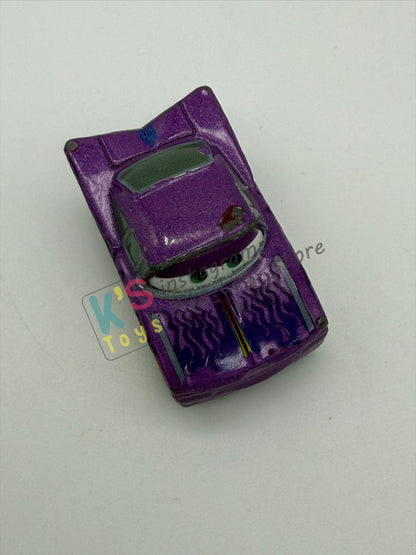 Loose Mini Racers Pixar Disney Cars, PURPLE RAMONE - Played Condition