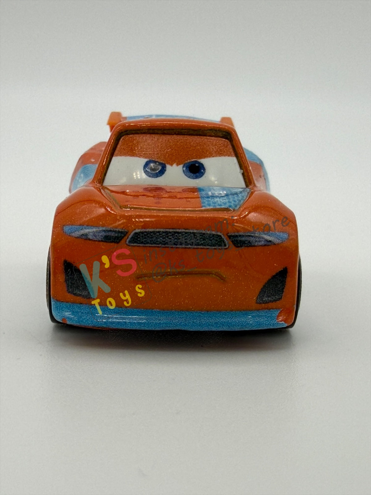 Loose Mini Racers Pixar Disney Cars, RYAN “INSIDE” LANEY - Good Condition