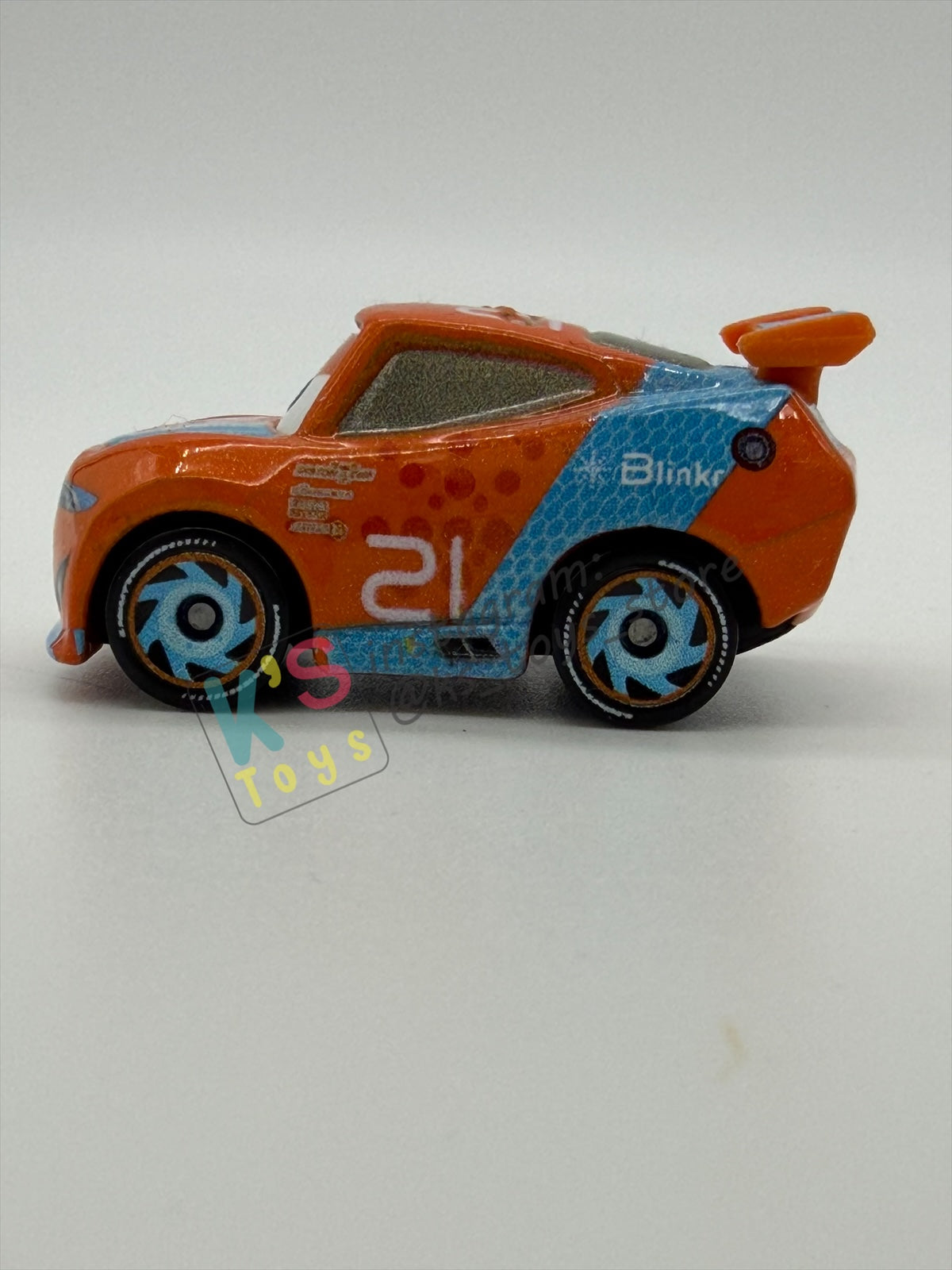 Loose Mini Racers Pixar Disney Cars, RYAN “INSIDE” LANEY - Good Condition