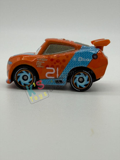 Loose Mini Racers Pixar Disney Cars, RYAN “INSIDE” LANEY - Good Condition