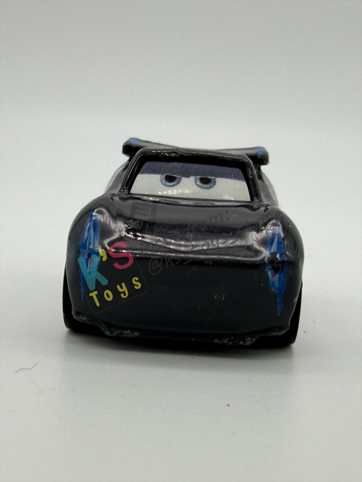 Loose Mini Racers Pixar Disney Cars, JACKSON STORM - Played Condition