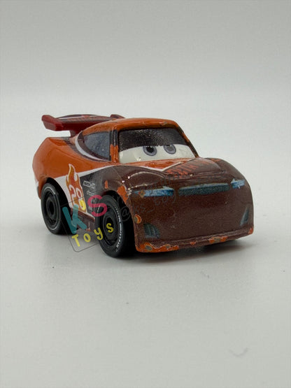 Loose Mini Racers Pixar Disney Cars, TIM TREADLESS - Played Condition