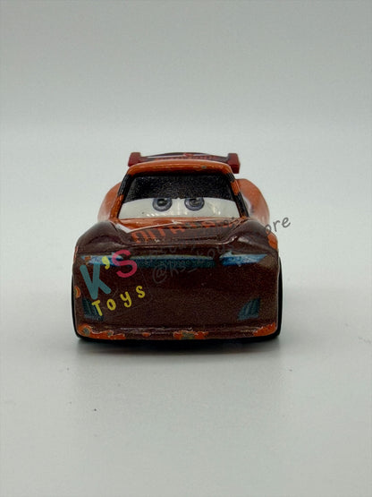 Loose Mini Racers Pixar Disney Cars, TIM TREADLESS - Played Condition