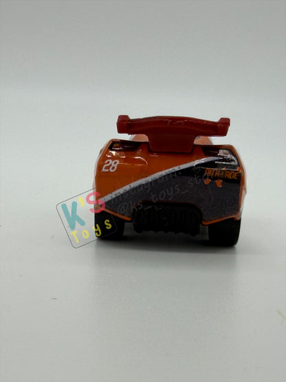 Loose Mini Racers Pixar Disney Cars, TIM TREADLESS - Played Condition