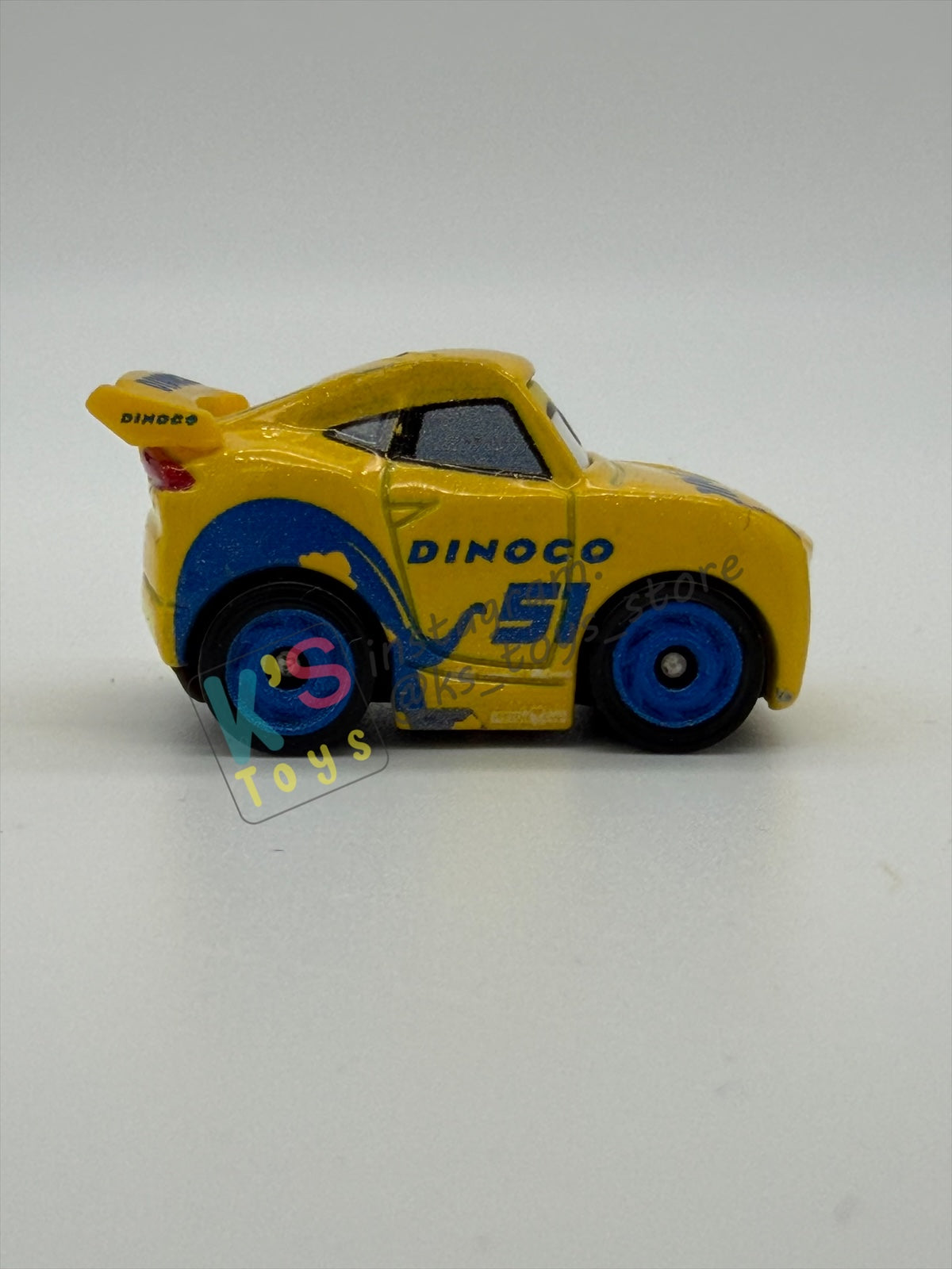 Loose Mini Racers Pixar Disney Cars, DINOCO CRUZ RAMIREZ - Pre-Owned in Good Condition - READ DESCRIPTION!!!!